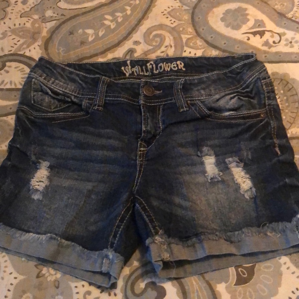 Wallflower brand denim shorts